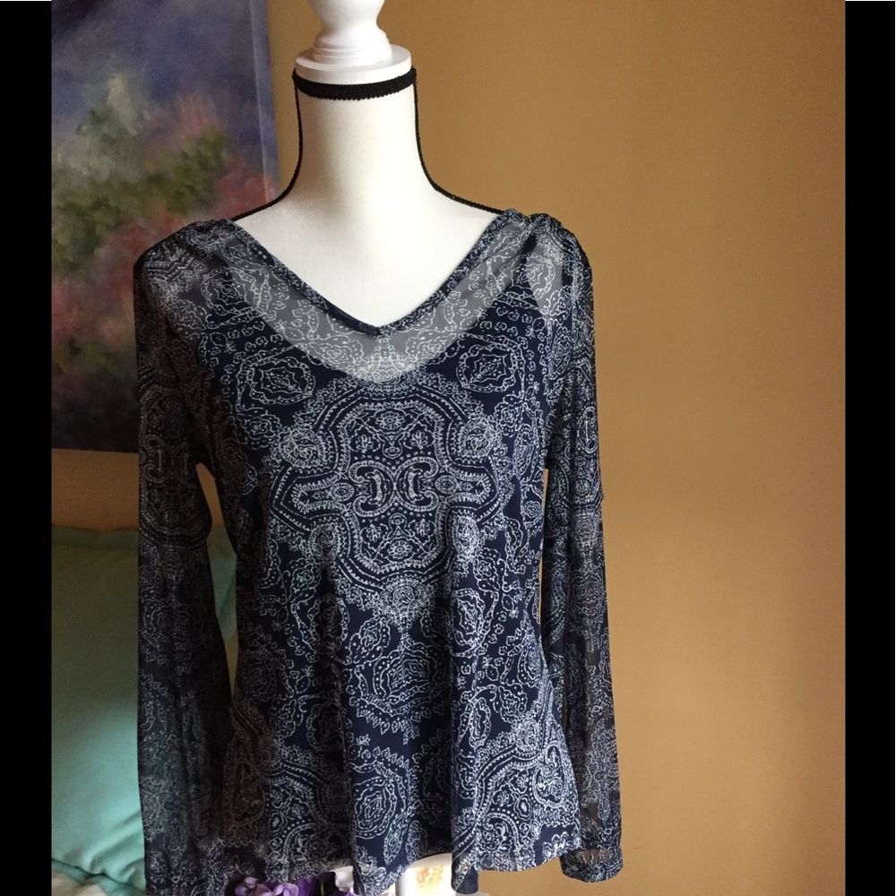 INC International Concepts blouse. Size large